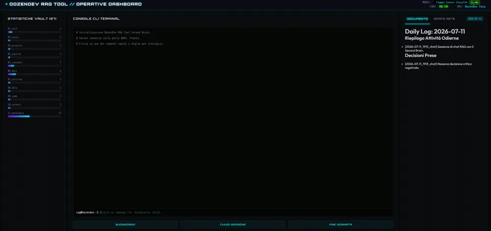 AI Agent & Corporate RAG Memory System